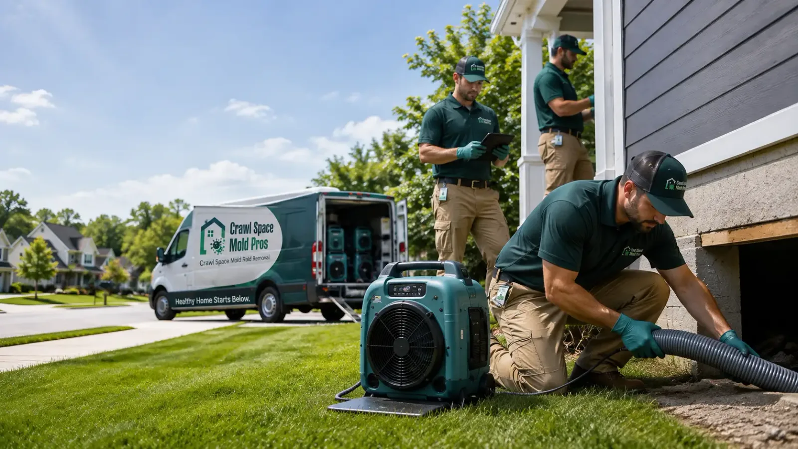 Crawl Space Mold Removal in Spencer, NY